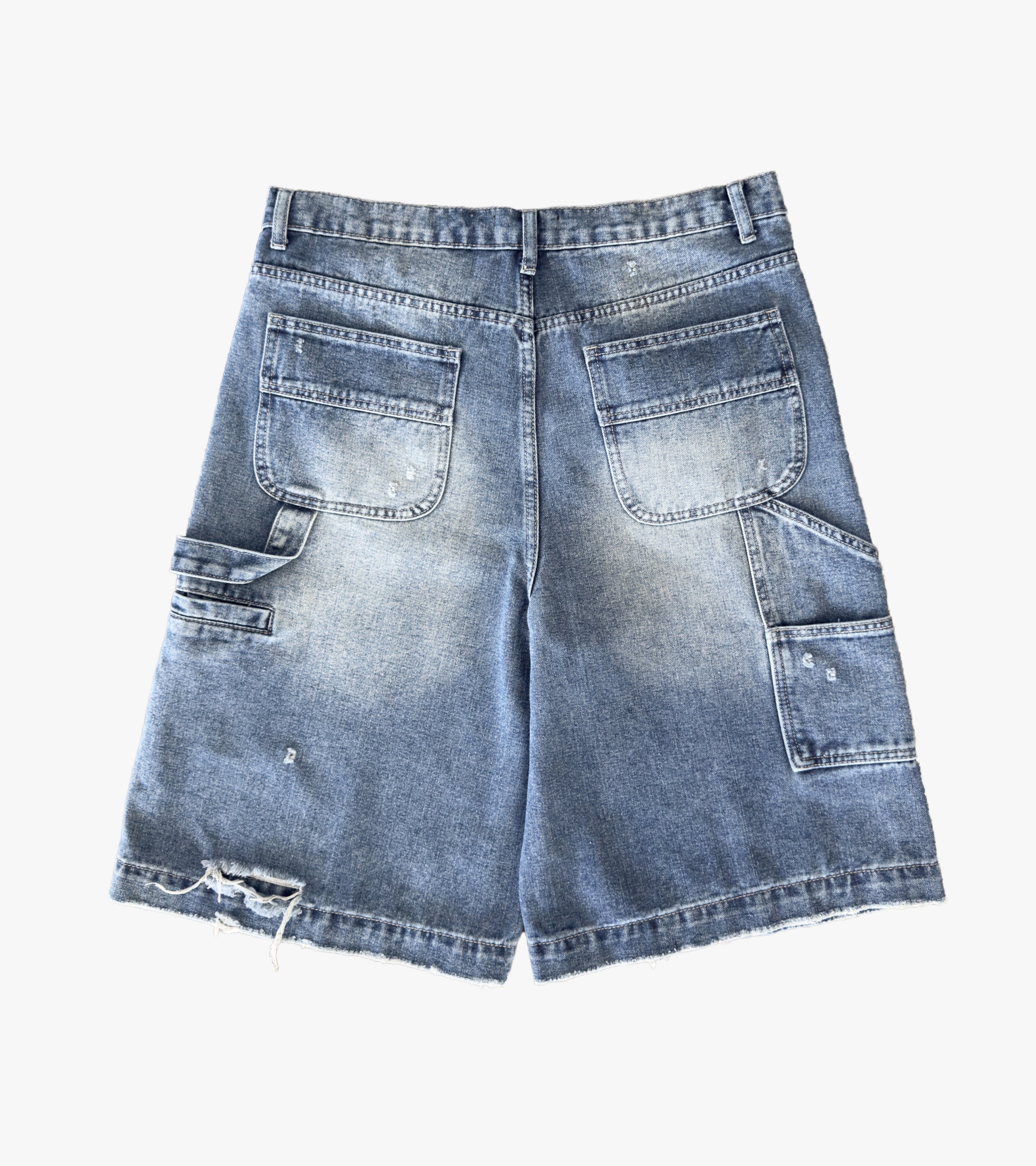 Essence, denim shorts