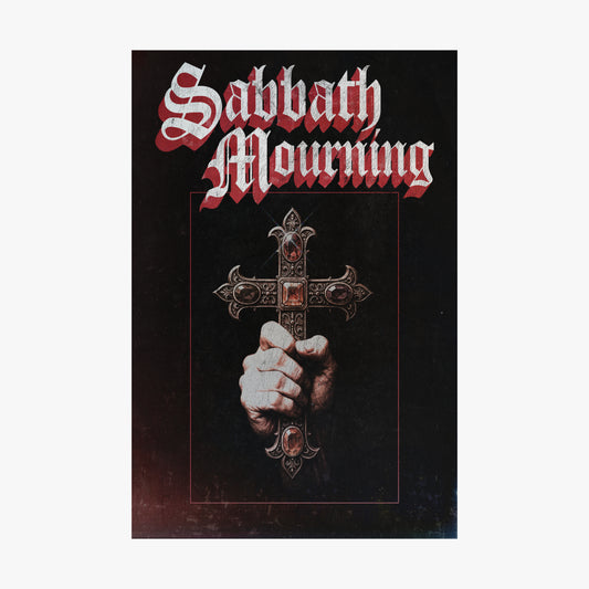 Sabbath Mourning, a poster