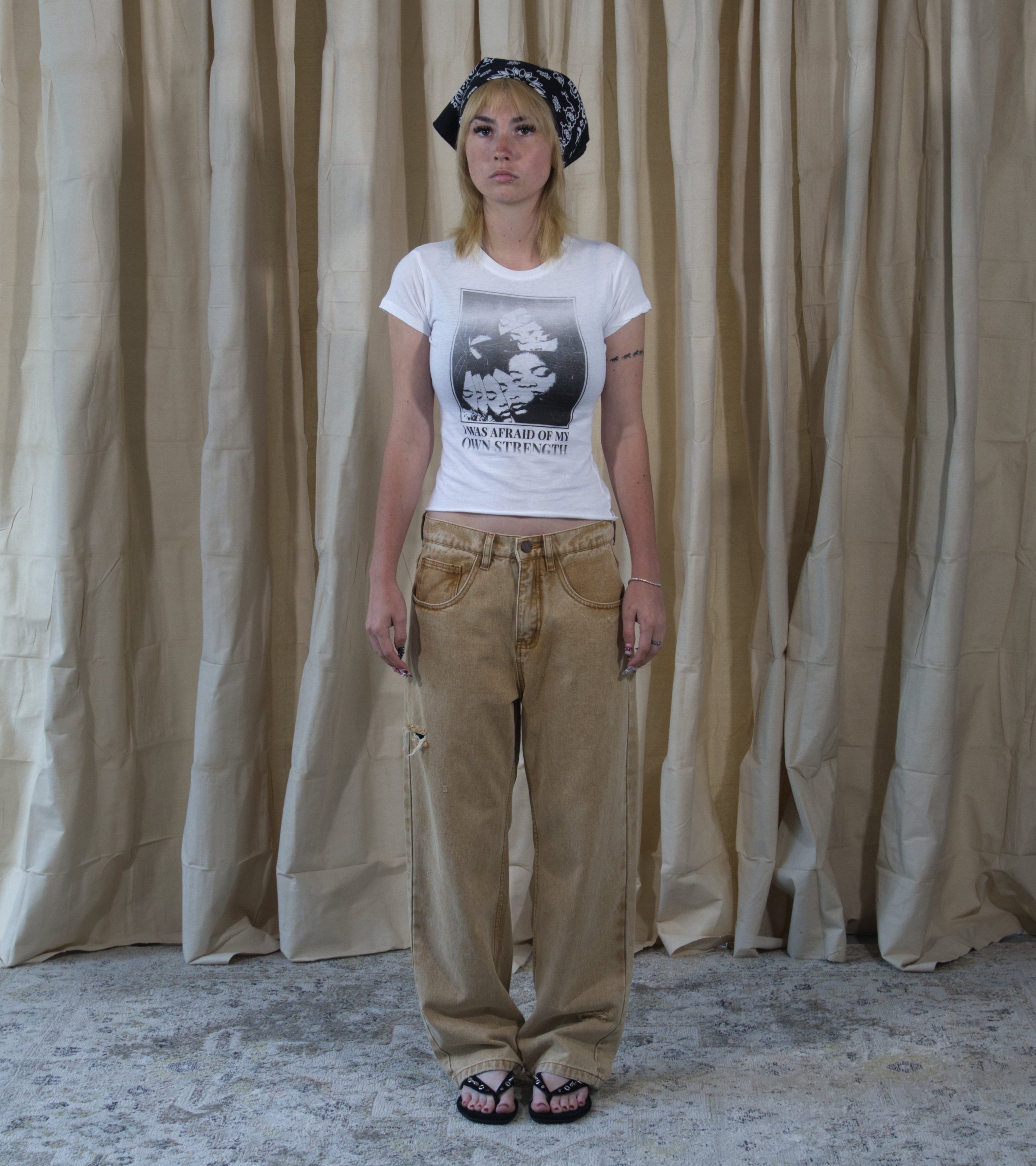 Essence, denim pant
