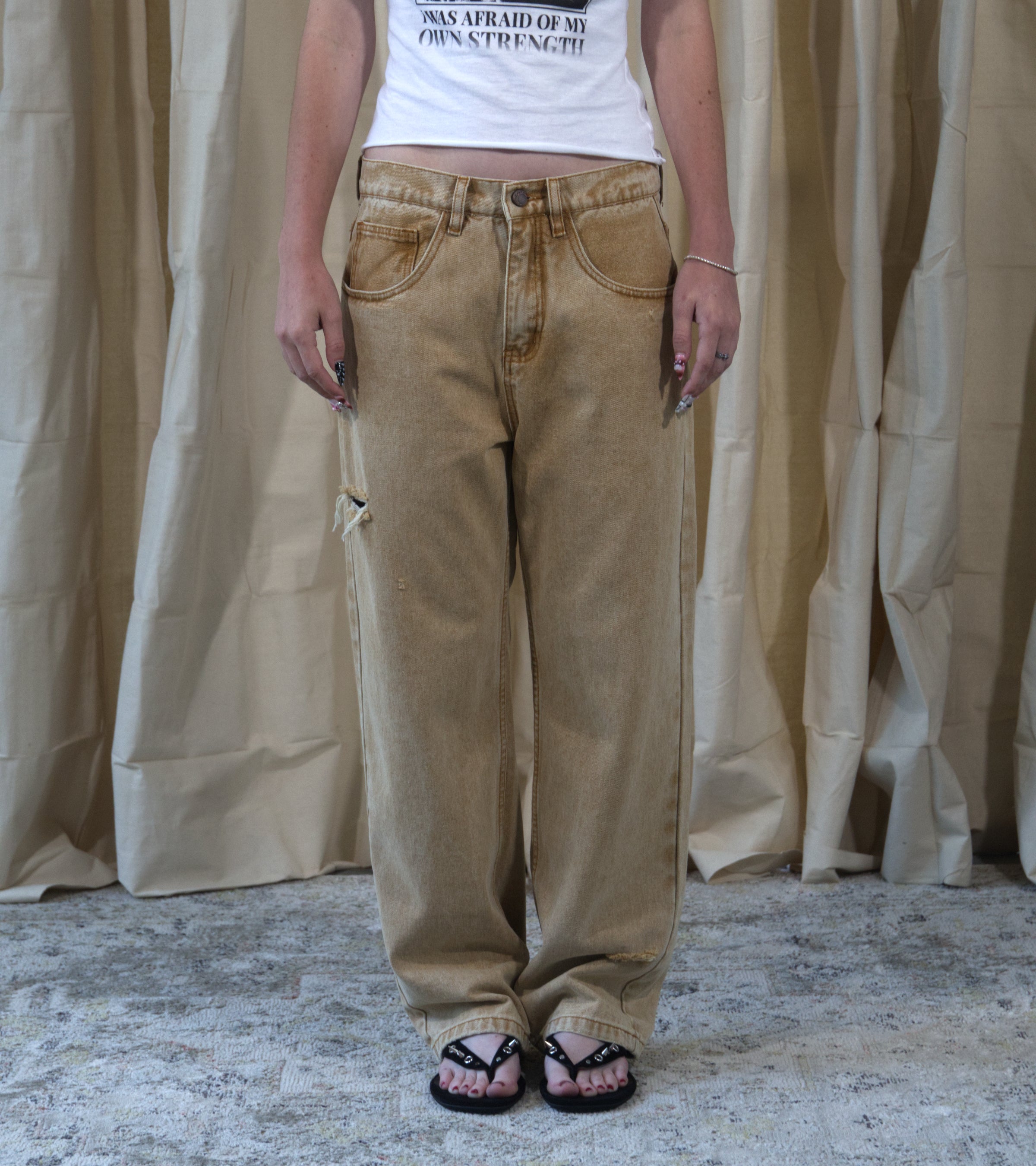 Essence, denim pant
