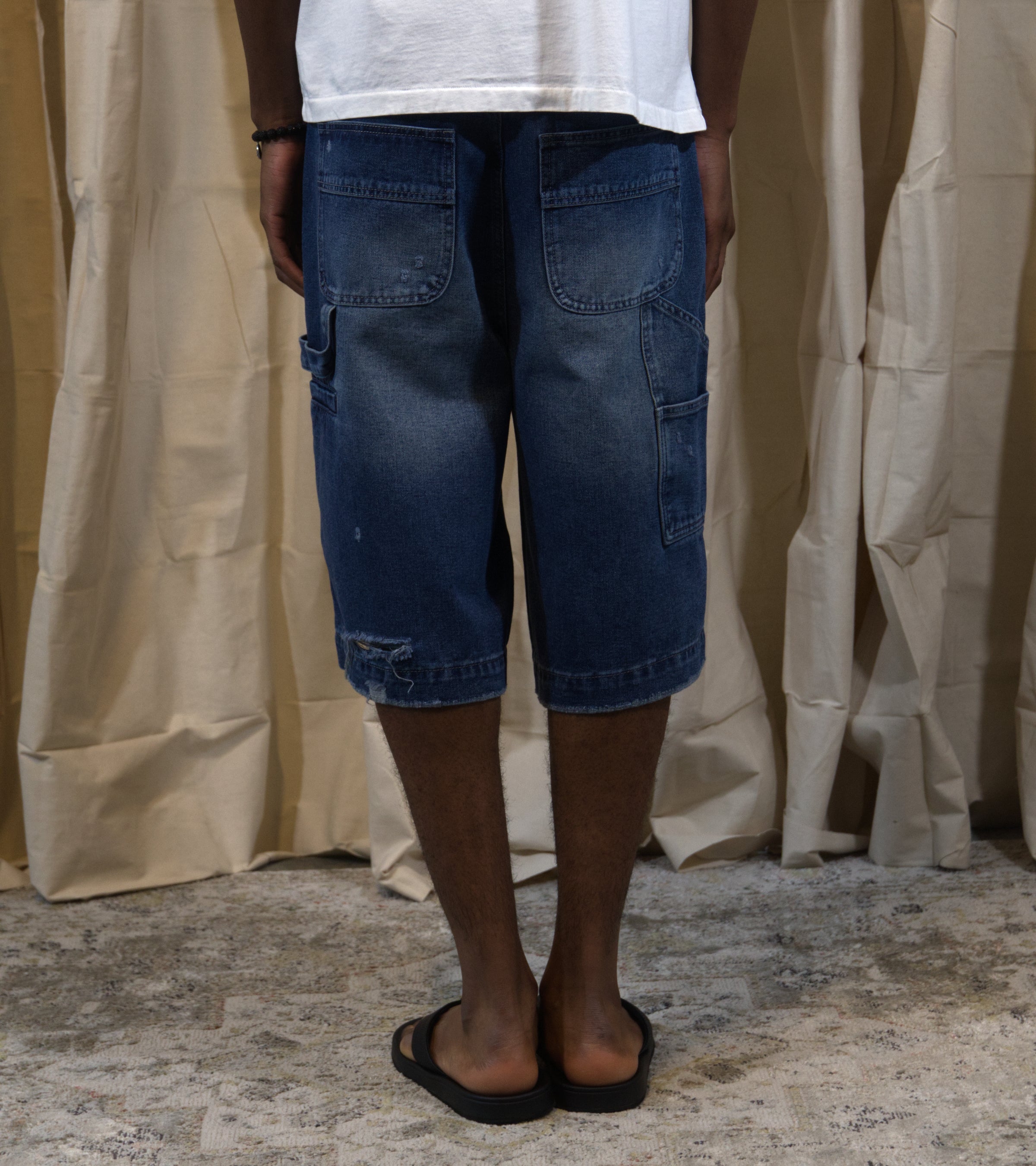 Essence, denim shorts
